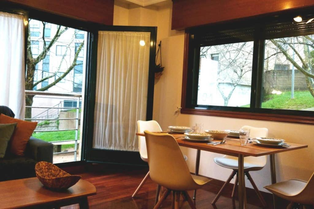 Apartamento Completo Con Parking Privado Y Wifi En San Roque 比戈 外观 照片